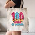 100 Days Of School Baseball Drip 100th Day Of School Canvas Tote Bag 100 Days Of School Baseball Drip 100th Day Of School Canvas Tote Bag