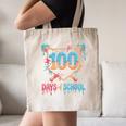 100 Days Of School Baseball Drip 100 Days Of School Canvas Tote Bag 100 Days Of School Baseball Drip 100 Days Of School Canvas Tote Bag