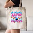 100 Days Of School Baseball Dripping Ice Cream 100th Day Canvas Tote Bag 100 Days Of School Baseball Dripping Ice Cream 100th Day Canvas Tote Bag