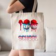 100 Days Of School Dripping Baseball 100th Day Teacher Boy Canvas Tote Bag