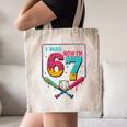 I Was 6 Now Im 7 Ice Cream Drip Baseball For Men Women Kids Canvas Tote Bag I Was 6 Now Im 7 Ice Cream Drip Baseball For Men Women Kids Canvas Tote Bag