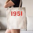 75 Year Old 1951 Classic Baseball Fan 75th Birthday Canvas Tote Bag 75 Year Old 1951 Classic Baseball Fan 75th Birthday Canvas Tote Bag