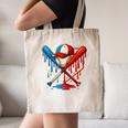 American Baseball Drip Graffiti Ball And Bat Canvas Tote Bag American Baseball Drip Graffiti Ball And Bat Canvas Tote Bag