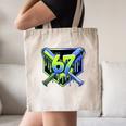 Awesome 67 Baseball Drip Effect Baseball 6-7 Meme Graphic Premium Tri-Blend Canvas Tote Bag Awesome 67 Baseball Drip Effect Baseball 6-7 Meme Graphic Premium Tri-Blend Canvas Tote Bag