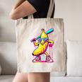 Banana With Baseball Bat Street Baseball Drip Canvas Tote Bag Banana With Baseball Bat Street Baseball Drip Canvas Tote Bag