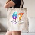 Baseball 67 Ice Cream Drip Six Seven Boys Meme Canvas Tote Bag