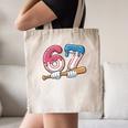 Baseball 67 Kids Ice Cream Drip Six Seven Youth Boys Canvas Tote Bag