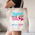Baseball Or Bows Uncle Loves You Gender Reveal Canvas Tote Bag