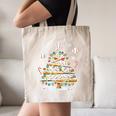 Baseball Christmas Tree Lights Canvas Tote Bag