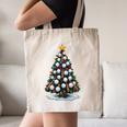 Baseball Christmas Tree Men Boys Youth Santa Sports Canvas Tote Bag