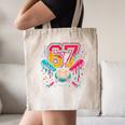 Baseball Drip 6 7 Number 67 Six Seven Meme Boys Kids Canvas Tote Bag Baseball Drip 6 7 Number 67 Six Seven Meme Boys Kids Canvas Tote Bag