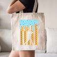 Baseball Drip Dripping Ice Cream Sport Player American Flag Canvas Tote Bag Baseball Drip Dripping Ice Cream Sport Player American Flag Canvas Tote Bag