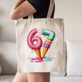 Baseball Drip Ice Cream 67 Canvas Tote Bag