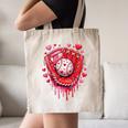 Baseball Drip Ice Cream Sprinkles Valentines Day Baseball Canvas Tote Bag Baseball Drip Ice Cream Sprinkles Valentines Day Baseball Canvas Tote Bag