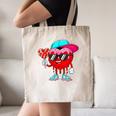 Baseball Drip Ice Cream Valentines Day Baseball Sport Boys Canvas Tote Bag