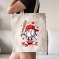 Baseball Drip Icecream Apparel Youth Boy Valentine Canvas Tote Bag Baseball Drip Icecream Apparel Youth Boy Valentine Canvas Tote Bag