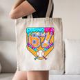 Baseball Drip Number 67 Ice Cream Home Plate Drip Canvas Tote Bag