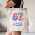 Baseball Drip Number 67 Player 67Th Birthday Baseball Meme Canvas Tote Bag