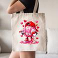 Baseball Drip Valentine Sports Vday Ice Cream Drip Heart Canvas Tote Bag