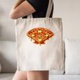 Baseball Dripping Waffle Field Canvas Tote Bag Baseball Dripping Waffle Field Canvas Tote Bag