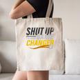 Baseball Fan Shut Up I'm Doing Game Changer Premium Tri-Blend Canvas Tote Bag