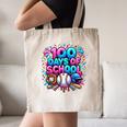 Baseball Ice Cream Drip 100 Days Of School Student Teacher Canvas Tote Bag