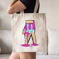 Baseball Ice Cream Drip Boys Glove Sprinkles Baseball Lover Canvas Tote Bag