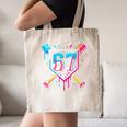 Baseball Ice Cream Drip Number 67 Player 67th Birthday 67 Canvas Tote Bag