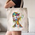 Baseball Ice Cream Dripping Dabbing Baseball Drip Canvas Tote Bag Baseball Ice Cream Dripping Dabbing Baseball Drip Canvas Tote Bag