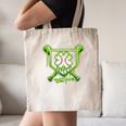 Baseball Icecream St Patrick's Day Lucky Charm Shamrock Drip Canvas Tote Bag Baseball Icecream St Patrick's Day Lucky Charm Shamrock Drip Canvas Tote Bag