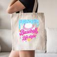 Baseball Life Lifestyle Home Plate Ice Cream Drip Men Boys Canvas Tote Bag Baseball Life Lifestyle Home Plate Ice Cream Drip Men Boys Canvas Tote Bag