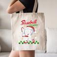 Baseball Mama Christmas Santa Hat Xmas Softball Mom Canvas Tote Bag Baseball Mama Christmas Santa Hat Xmas Softball Mom Canvas Tote Bag