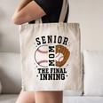 Baseball Senior Mom 2026 The Final Inning Canvas Tote Bag Baseball Senior Mom 2026 The Final Inning Canvas Tote Bag