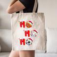 Basketball Baseball Soccer Christmas Ho Ho Ho Santa Xmas Canvas Tote Bag Basketball Baseball Soccer Christmas Ho Ho Ho Santa Xmas Canvas Tote Bag