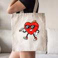 Boy Valentines Day Heart Love Baseball Boys Men Kids Canvas Tote Bag