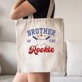 Brother Of Rookie 1st Birthday Baseball Boy Family Matching Canvas Tote Bag Brother Of Rookie 1st Birthday Baseball Boy Family Matching Canvas Tote Bag