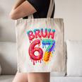 Bruh 67 Baseball Drip Number 67 Player 67th Birthday Canvas Tote Bag