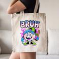 Bruh Baseball Drip Boys Youth Ice Cream Dripping Baseball Canvas Tote Bag Bruh Baseball Drip Boys Youth Ice Cream Dripping Baseball Canvas Tote Bag