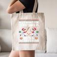 Christmas Baseball Bats Catcher Mitts Holiday Tee Canvas Tote Bag Christmas Baseball Bats Catcher Mitts Holiday Tee Canvas Tote Bag