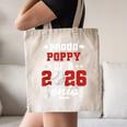 Class Of 2026 Senior Year Baseball Poppy 2026 Graduate Canvas Tote Bag