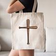 Cross Baseball Bats Christian Faith Sports Coach Pitcher Canvas Tote Bag Cross Baseball Bats Christian Faith Sports Coach Pitcher Canvas Tote Bag