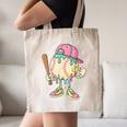 Cute Baseball Ice Cream Drip For Girls & Boys 2 Sides Canvas Tote Bag