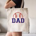 Dad Of Rookie 1st Birthday Baseball Boy Family Matching Canvas Tote Bag