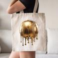 Dripping Gold Drip Baseball Game Day Player Coach Baller Canvas Tote Bag Dripping Gold Drip Baseball Game Day Player Coach Baller Canvas Tote Bag