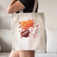 Football Basketball Baseball Heart Valentine Boys Men Kid Canvas Tote Bag