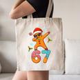 Gingerbread Six Seven 67 Ice Cream Drip Baseball Canvas Tote Bag Gingerbread Six Seven 67 Ice Cream Drip Baseball Canvas Tote Bag
