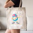 I Hit 100 Days Of School Baseball Ice Cream Drip Boys Girls Canvas Tote Bag I Hit 100 Days Of School Baseball Ice Cream Drip Boys Girls Canvas Tote Bag