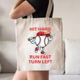 Hit Hard Run Fast Turn Left Baseball Player Canvas Tote Bag Hit Hard Run Fast Turn Left Baseball Player Canvas Tote Bag
