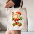 Ice Cream Drip Baseball Christmas Baseball Drip Candy Cane Canvas Tote Bag Ice Cream Drip Baseball Christmas Baseball Drip Candy Cane Canvas Tote Bag