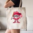 Ice Cream Drip Baseball Valentine's Day Spots Baseball Drip Canvas Tote Bag Ice Cream Drip Baseball Valentine's Day Spots Baseball Drip Canvas Tote Bag